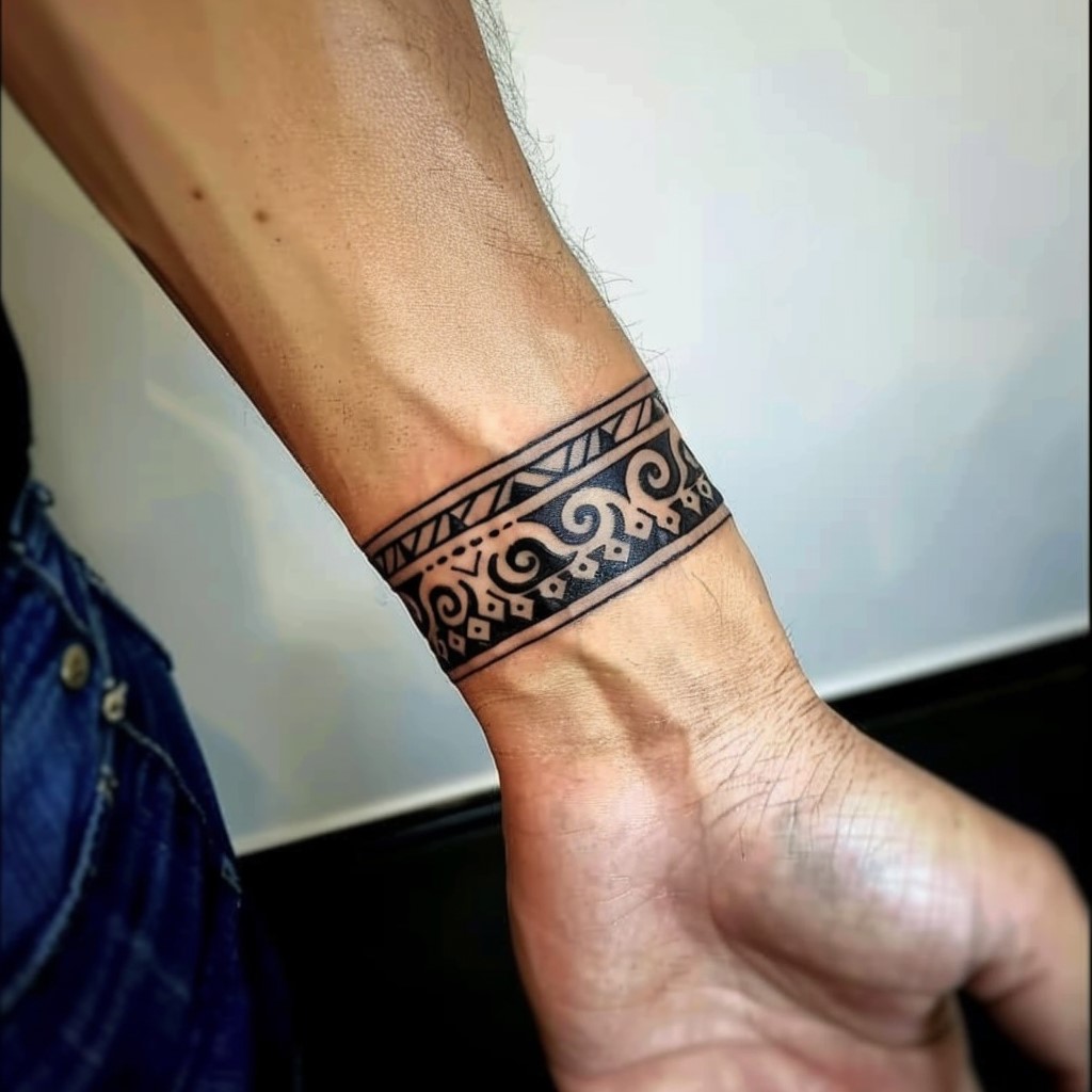 Tatouages bracelets tribal