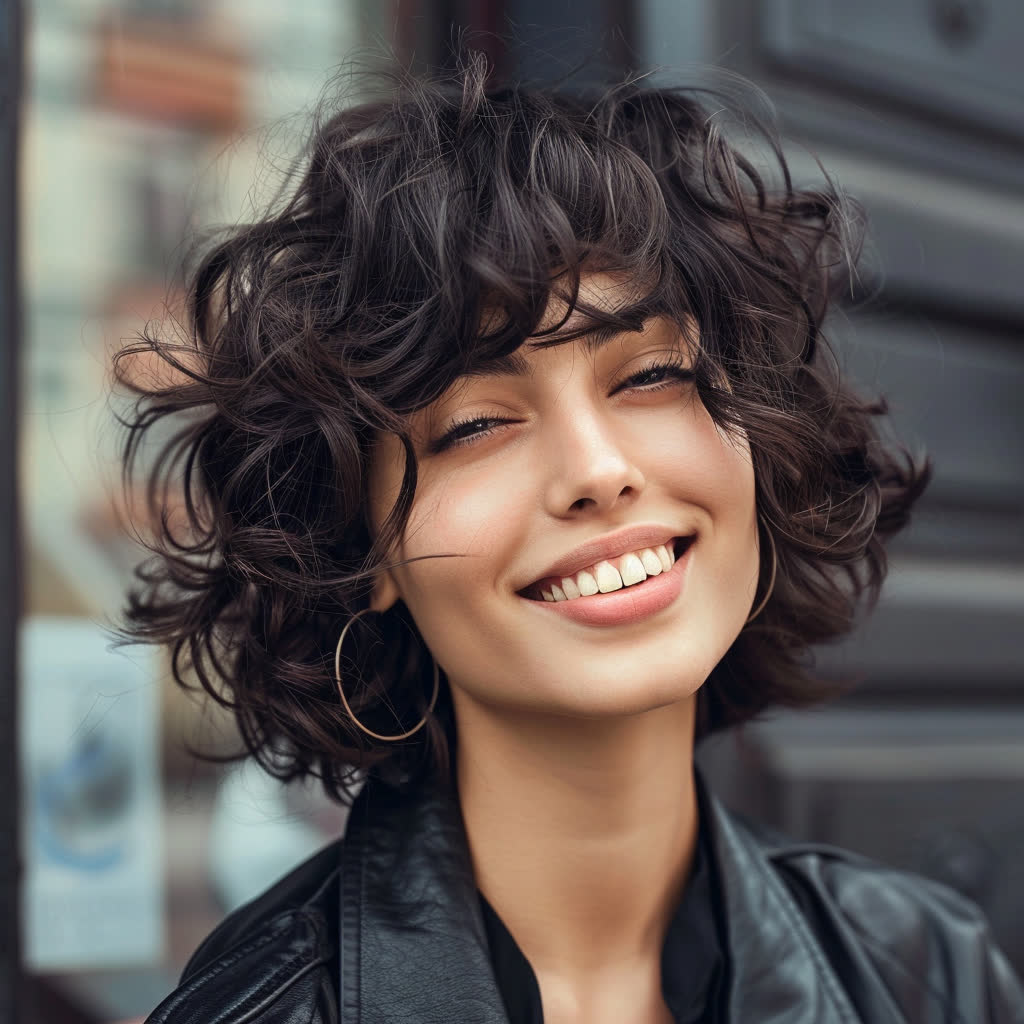 Coupe Courte Femme Pour Cheveux Fris s pais Nos Id es Astuces
