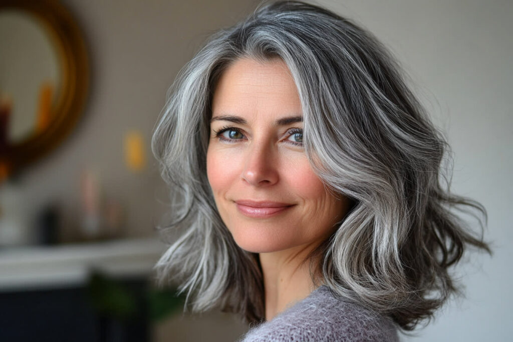 Conclusion : Adoptez la tendance du balayage gris avec panache !