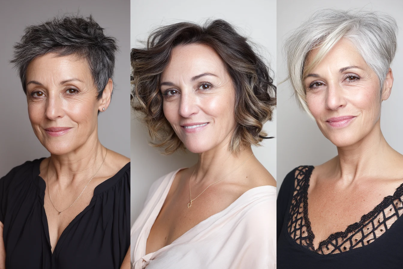 Quelle coupe de cheveux pour une femme de 60 ans au visage ovale