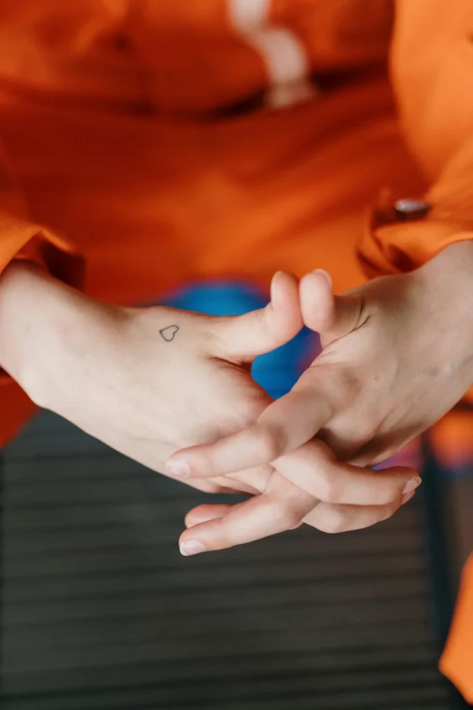 tatoo coeur fin