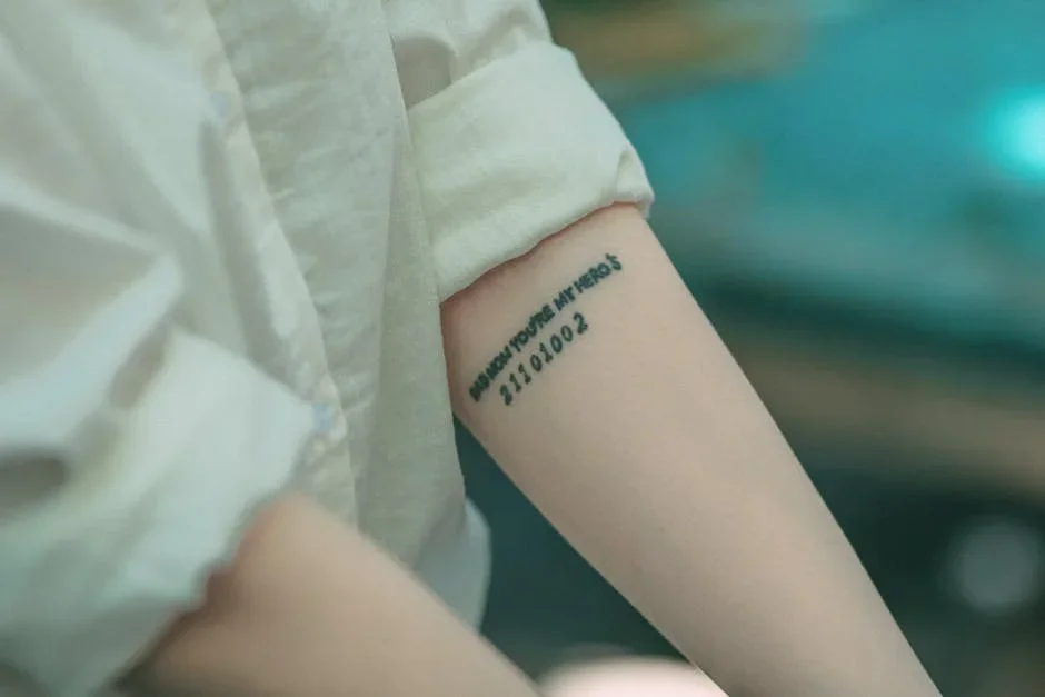 phrase tatouage