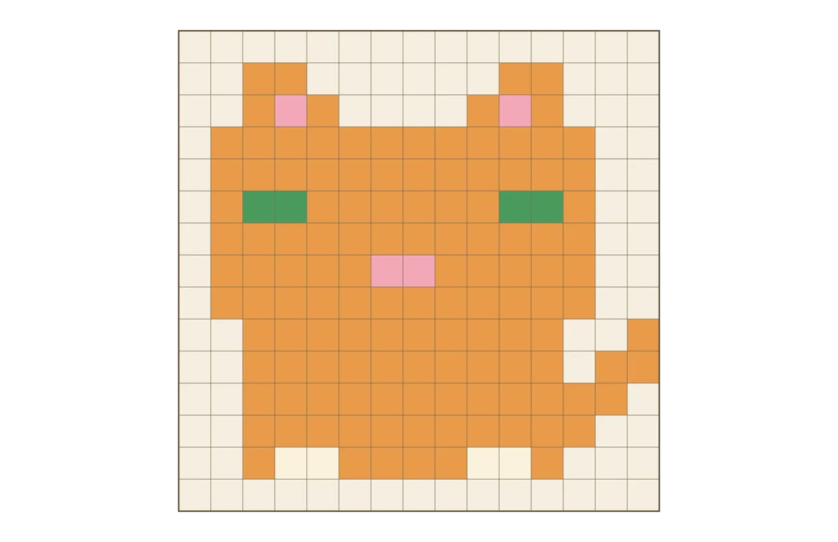 chat pixel art